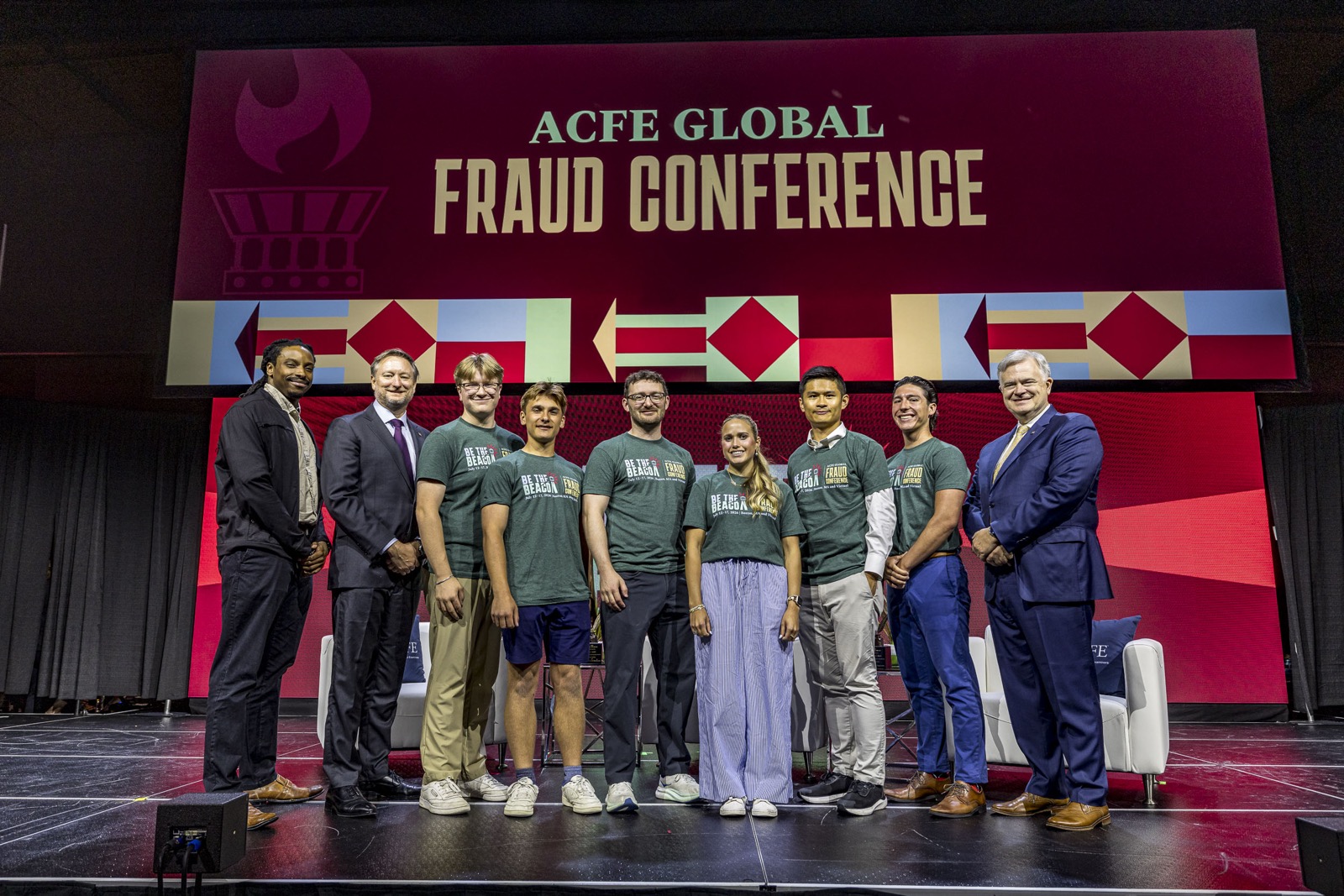 With John Warren, President and CEO of the ACFE, at the ACFE Global Fraud Conference