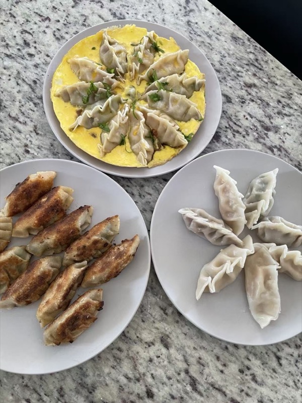 Homemade dumplings three ways
