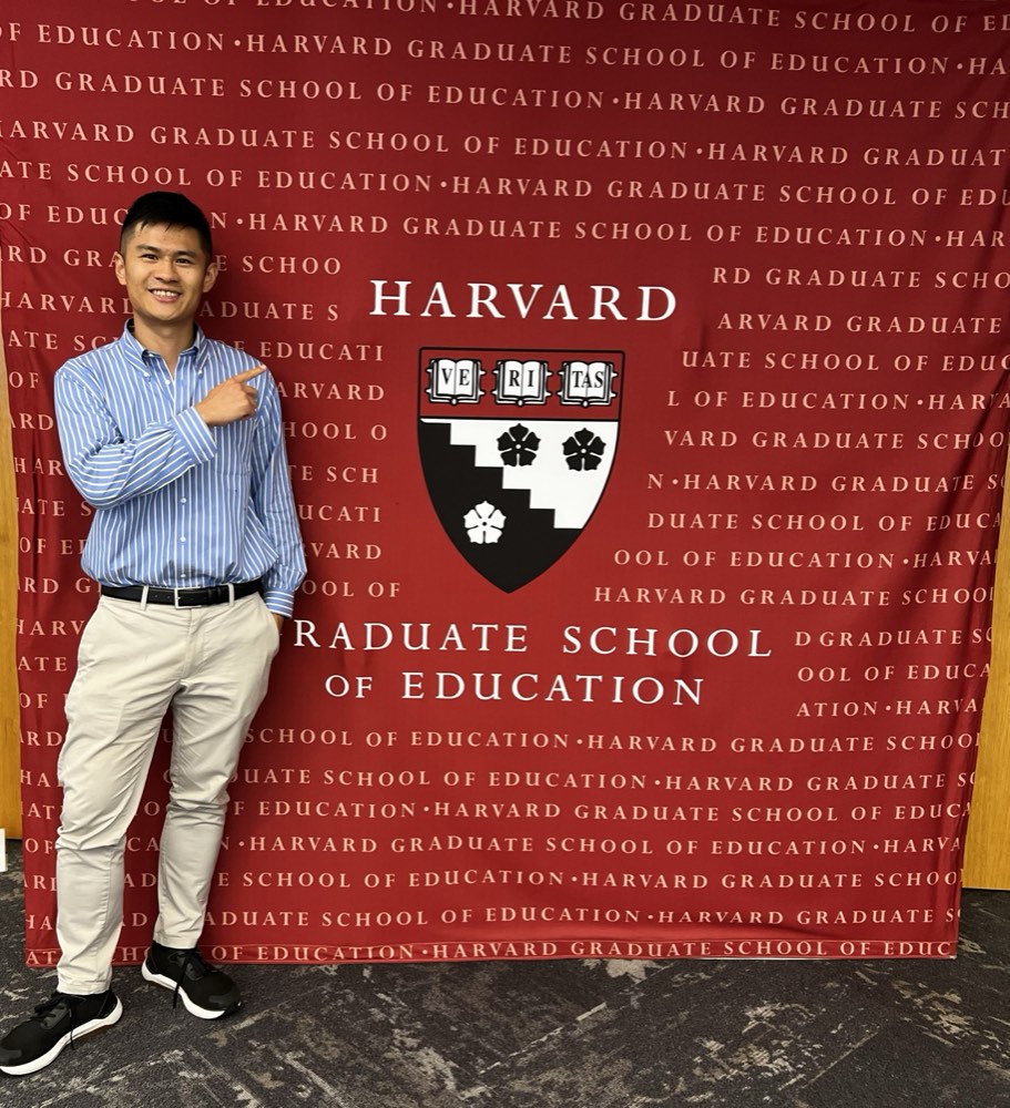 De Lu at the Harvard Graduate School of Education