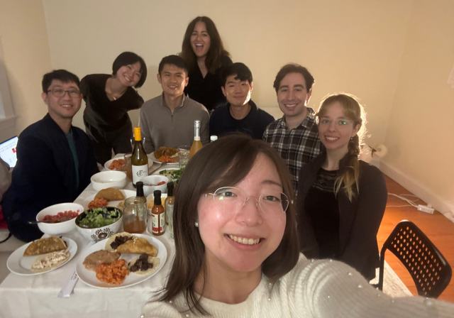 Dinner with friends