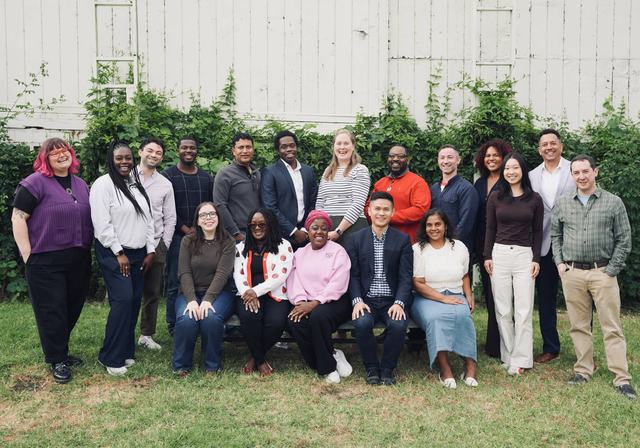 Fast Forward Academy 2026 cohort, outdoor group photo