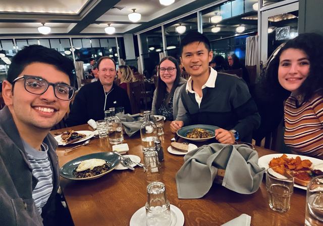 Dinner with friends
